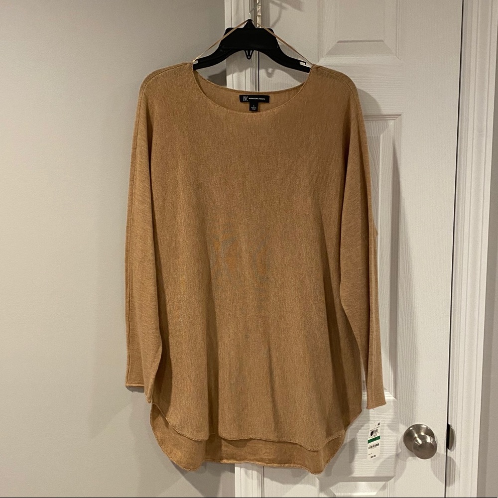 I.N.C. Shirttail Sweater Top